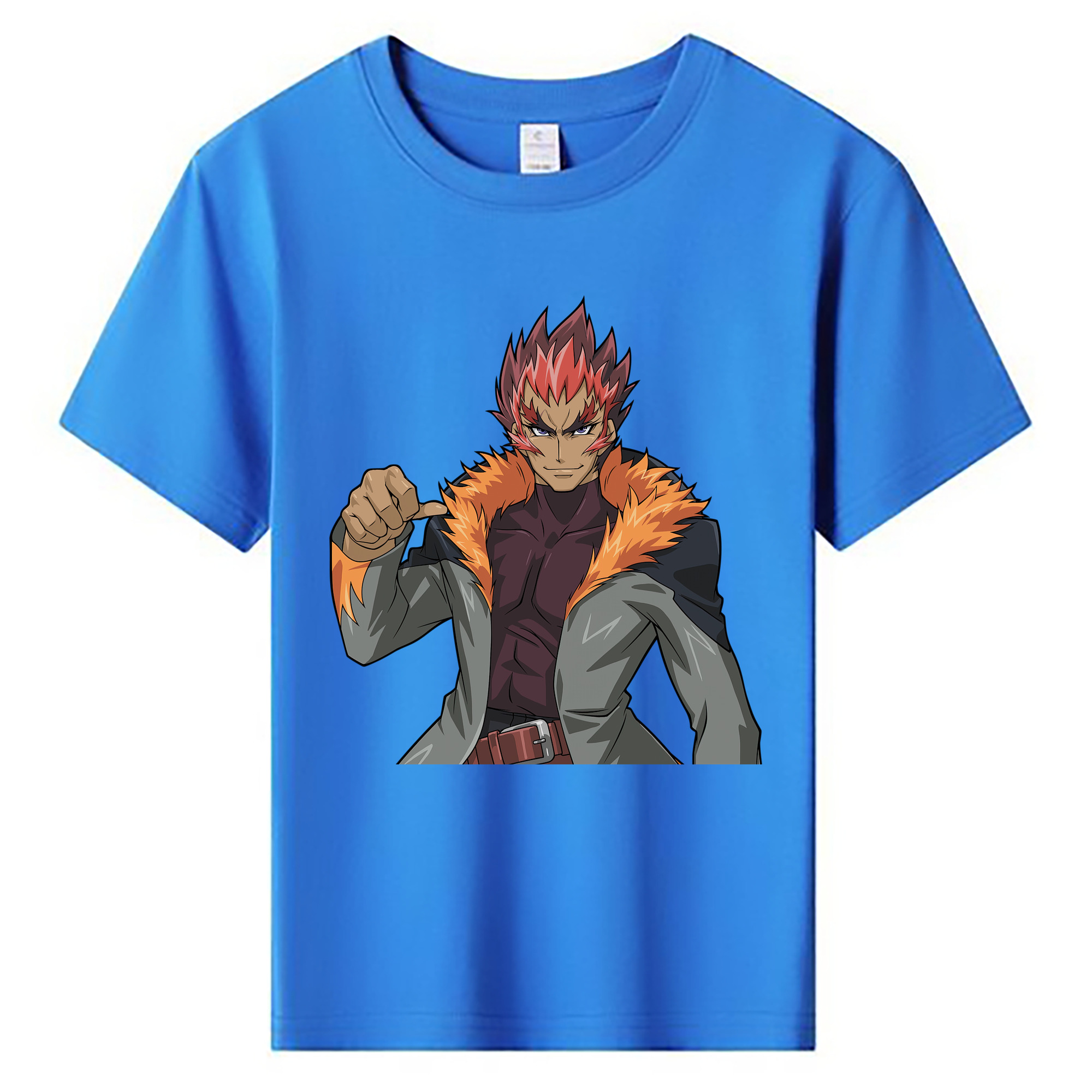 （画像用） 遊☆戯☆王 Yu-Gi-Oh! 綿100％キッズTシャツ（フロントプリント）